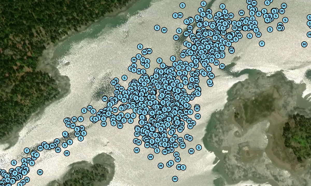 Satelite image of Inner Seal Bay