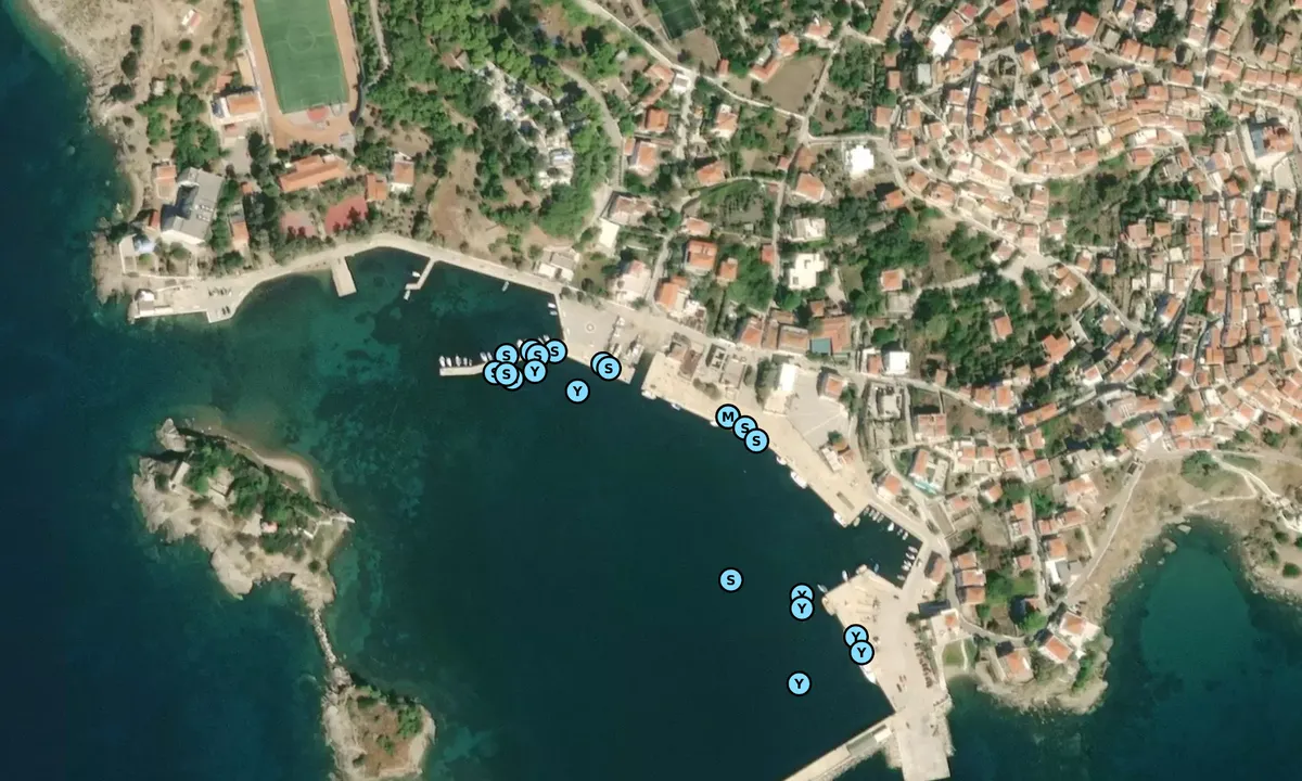 Satelite image of Inousses