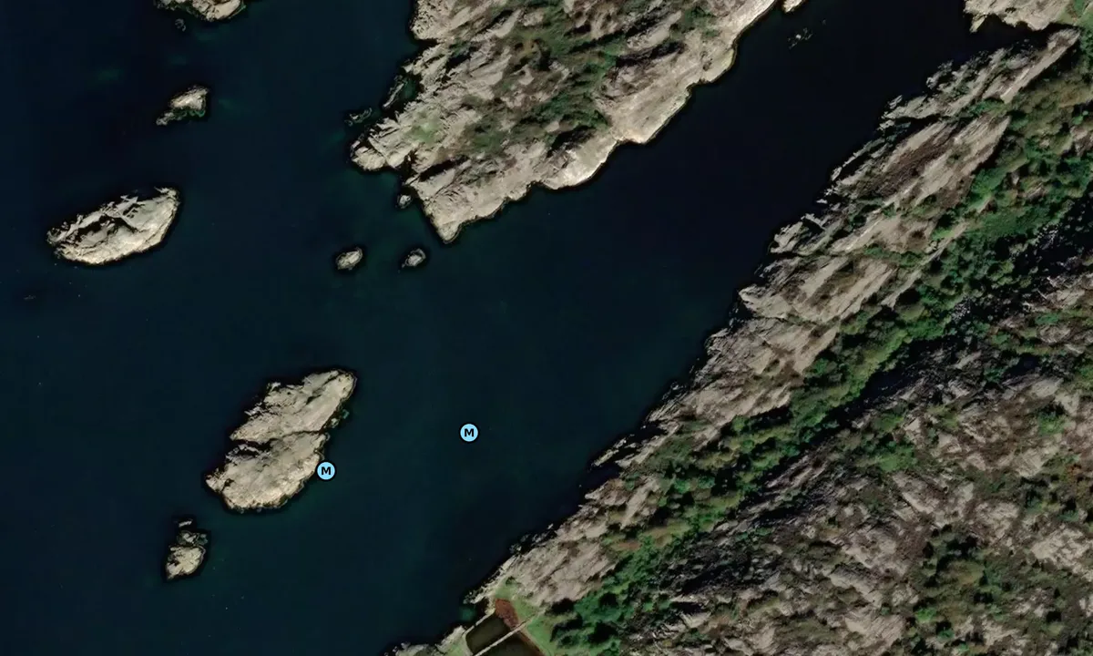 Satelite image of Instön - Söholmen SV
