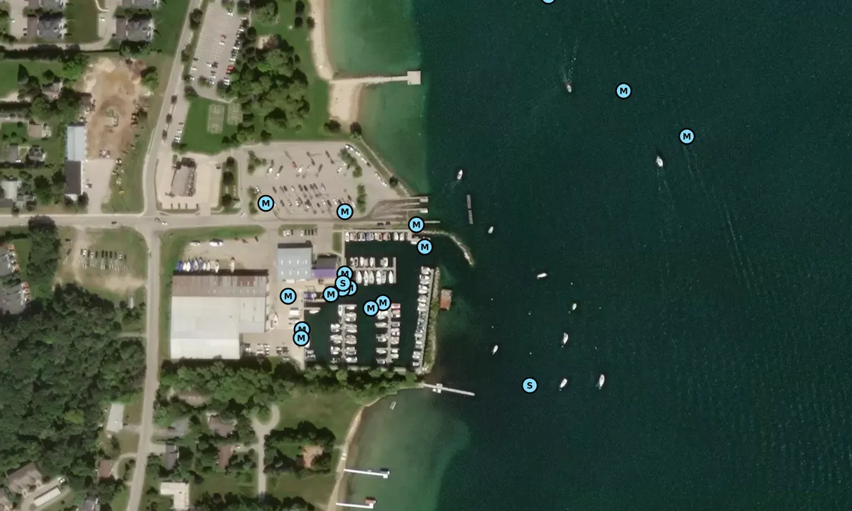 Satelite image of Irish Boat Shop - Stover Avenue Docks
