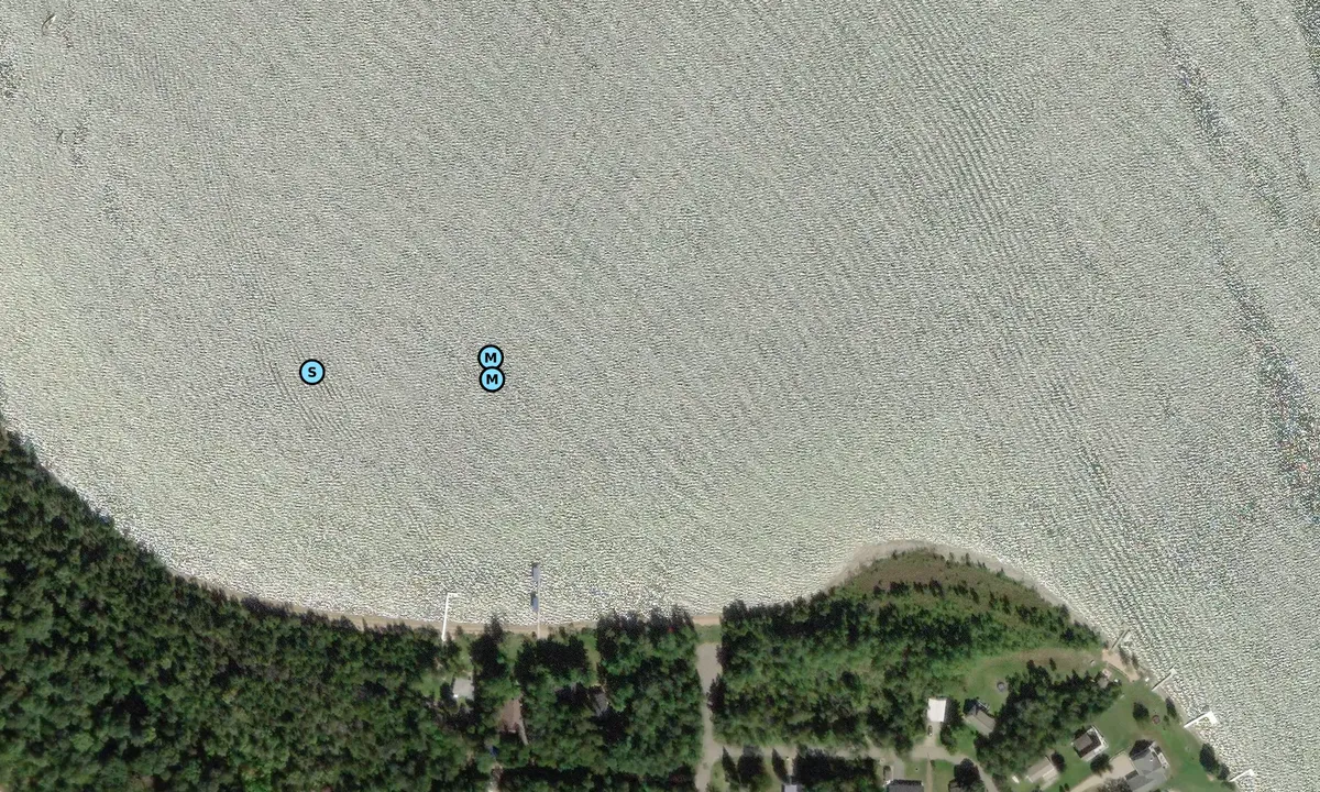 Satelite image of Ironton Beach