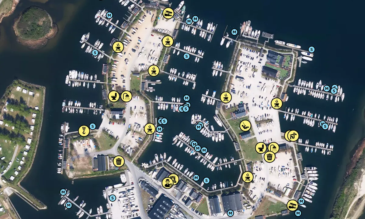 Satelite image of Ishøj Havn