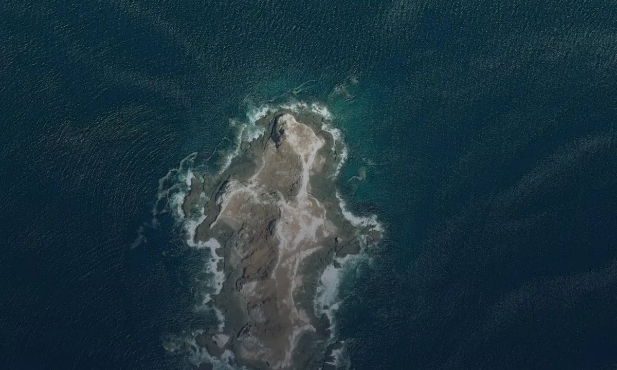 Flyfoto av Isla cabo blanco