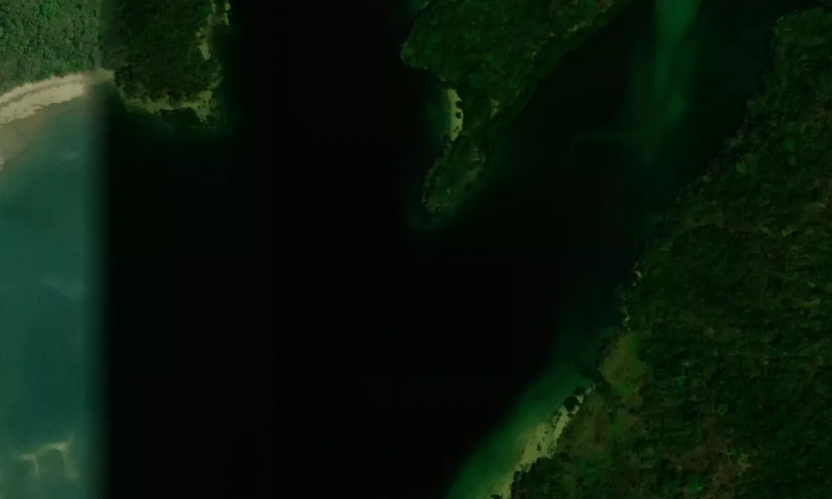 Satelite image of Isla Canas W