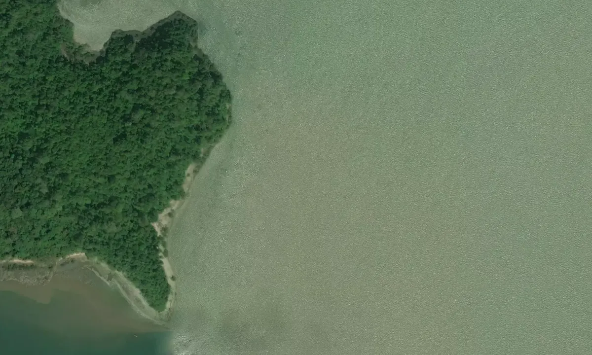 Satelite image of Isla Cedro