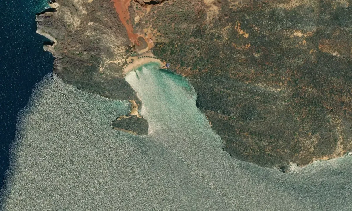 Satelite image of Isla Chimana Segunda