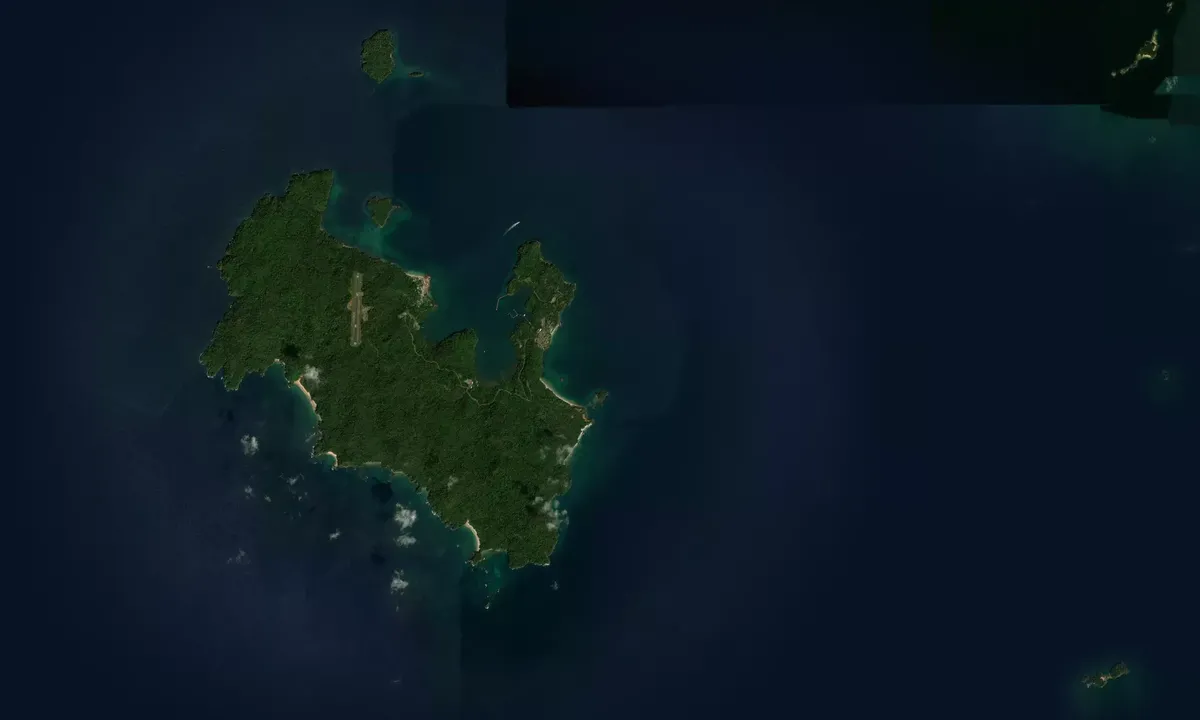 Flyfoto av Isla de Don Bernado