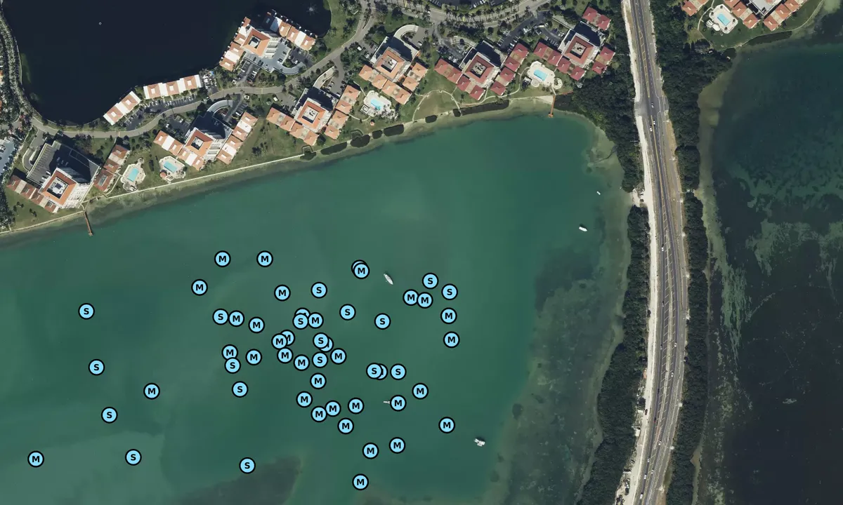 Satelite image of Isla Del Sol
