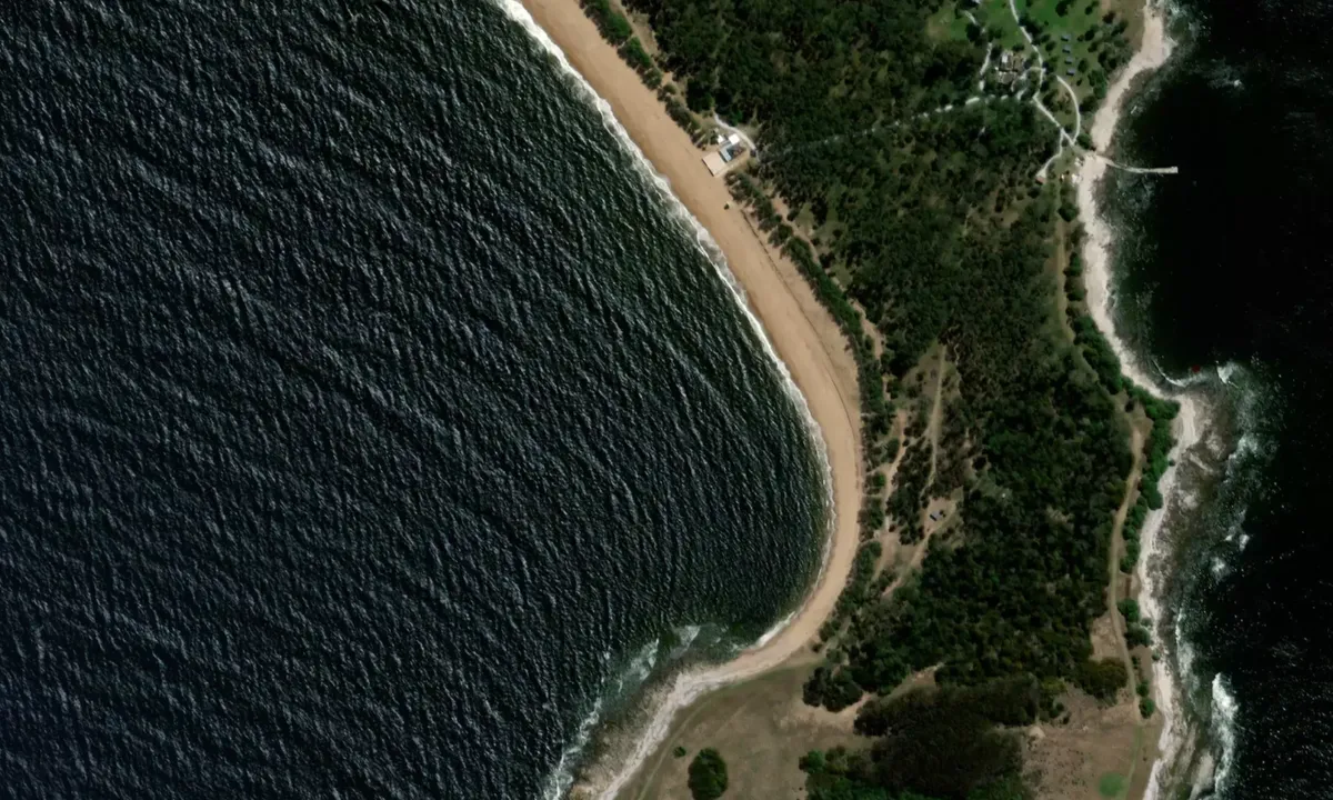 Flyfoto av Isla Gorriti