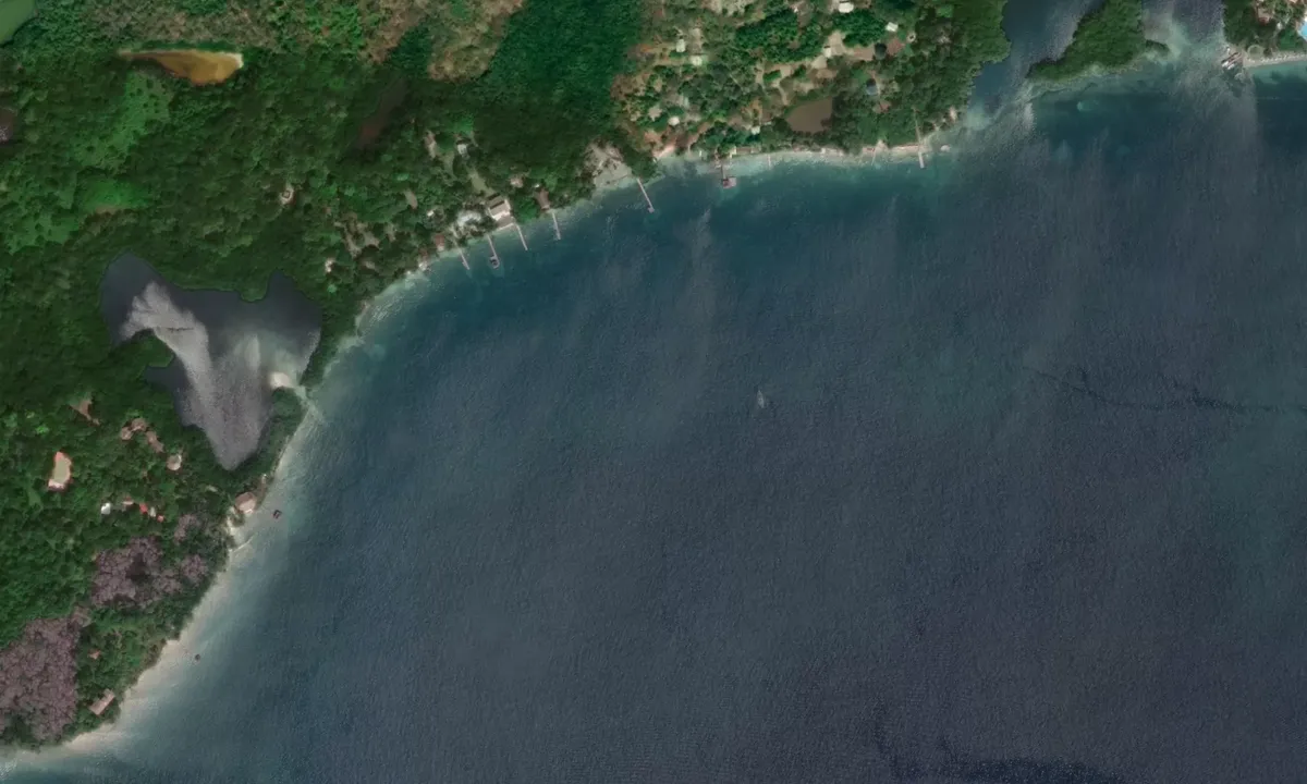 Flyfoto av Isla Grande Colombia