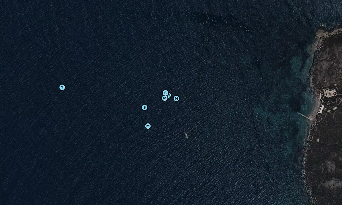 Satelite image of Isla Grosa