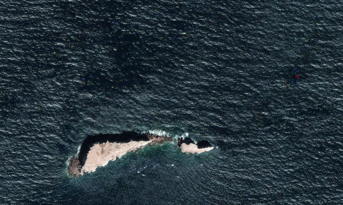 Flyfoto av Isla Lobos