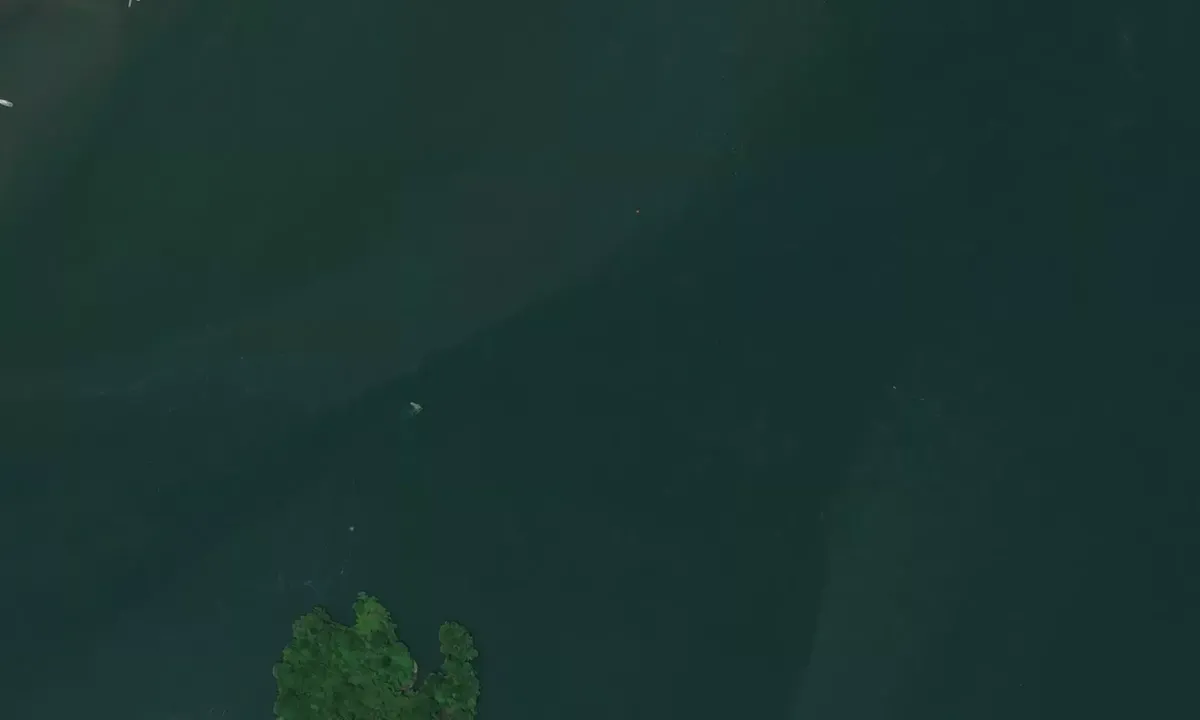 Satelite image of Isla Morro Chiquito