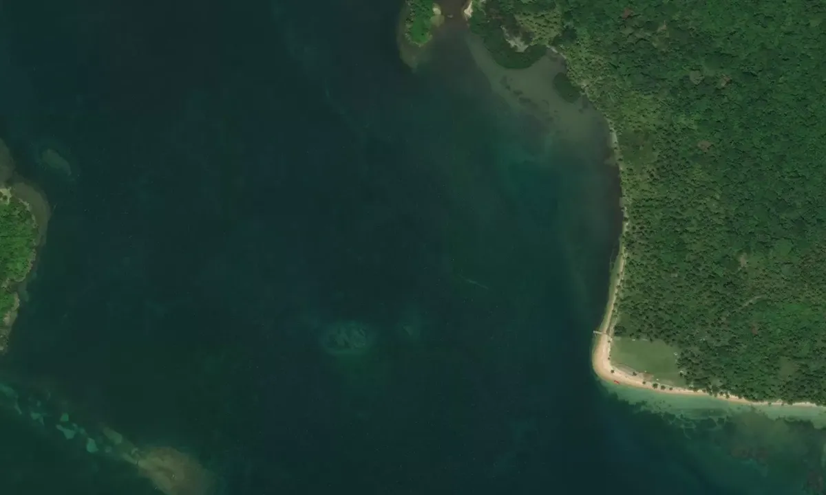 Satelite image of Isla Pianos - Tupbak