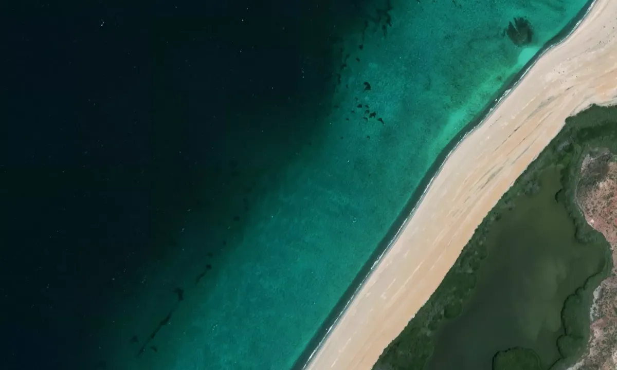 Flyfoto av Isla San José