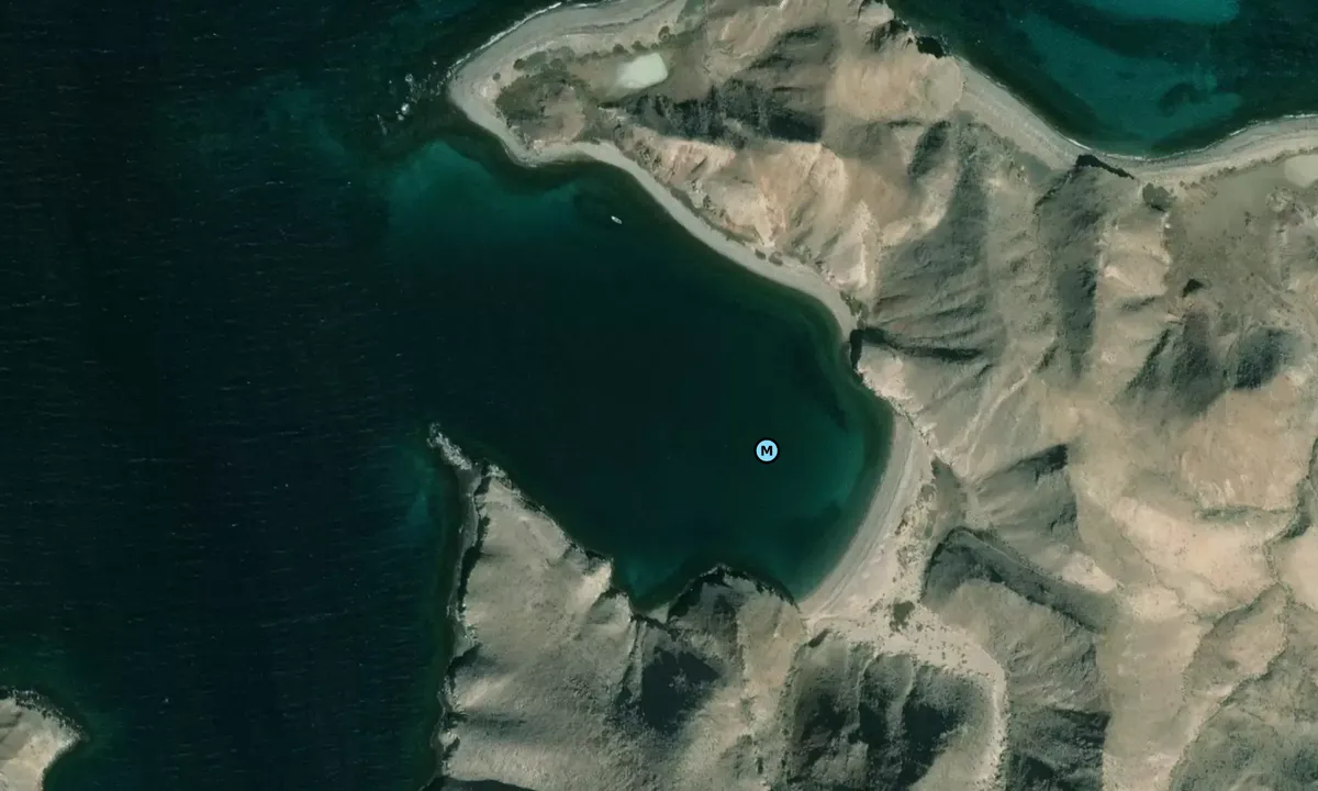 Satelite image of Isla Ventana