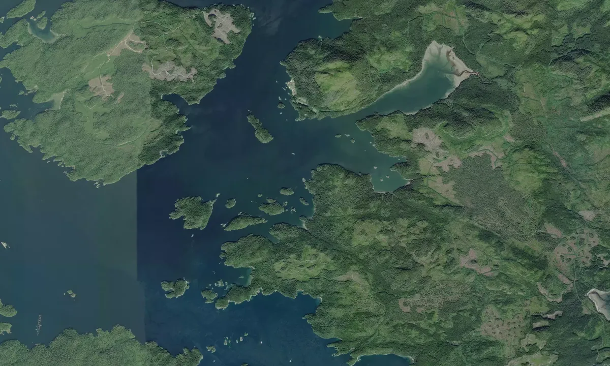 Flyfoto av Island 58 Cove