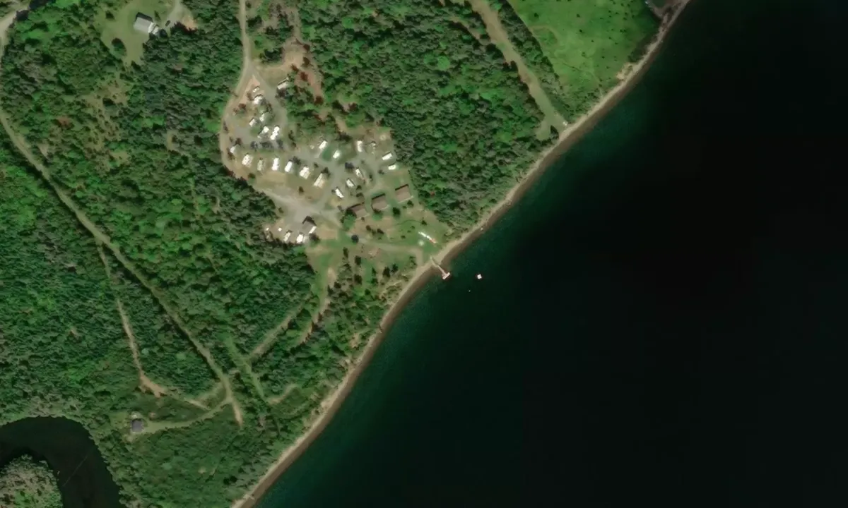 Satelite image of Island Point Resort