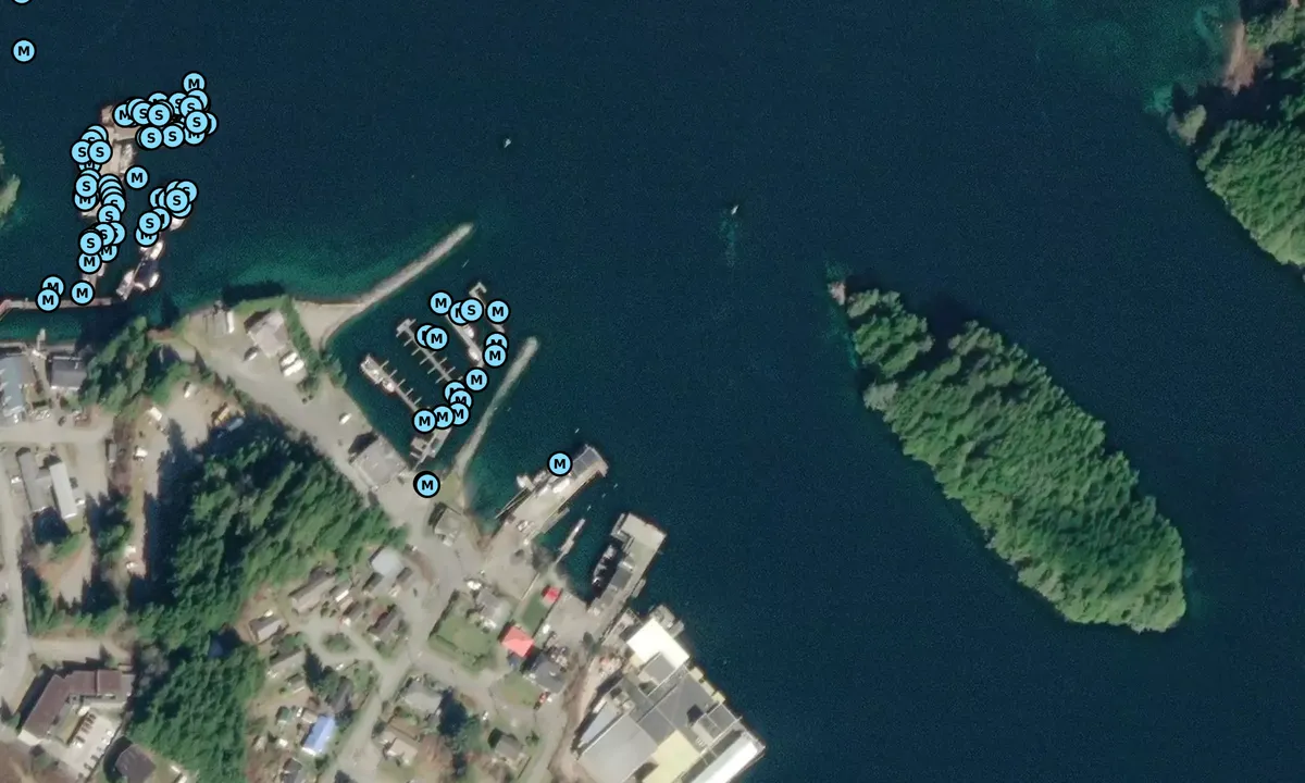 Satelite image of Island West Resort
