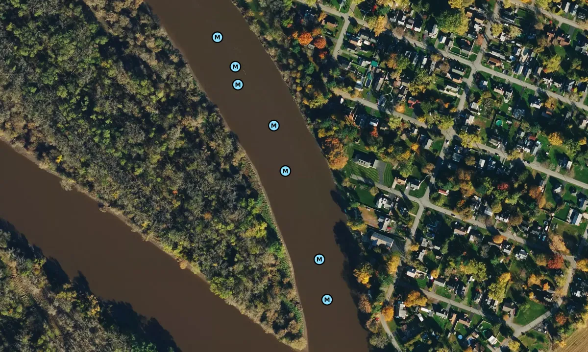 Satelite image of Isle of the Oneidas