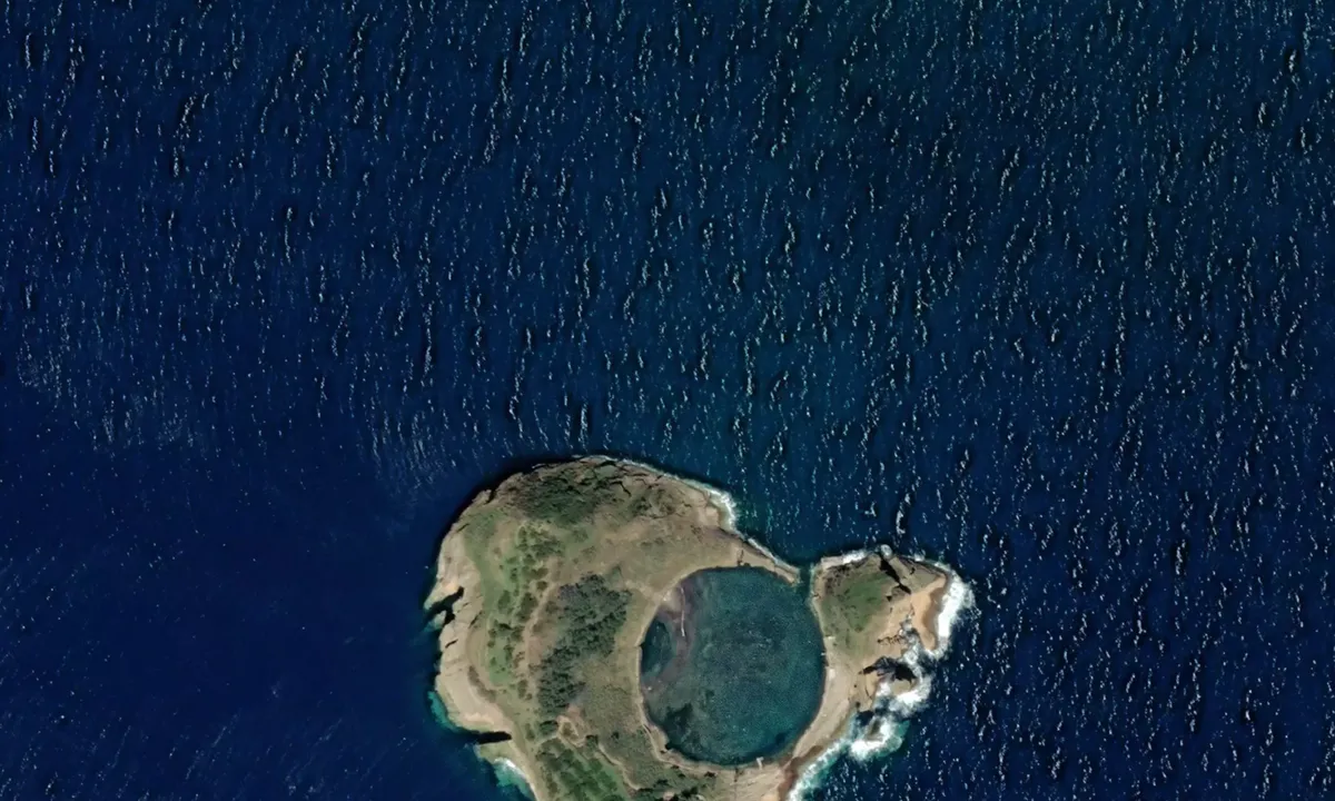 Flyfoto av Islet of Vila Franca do Campo