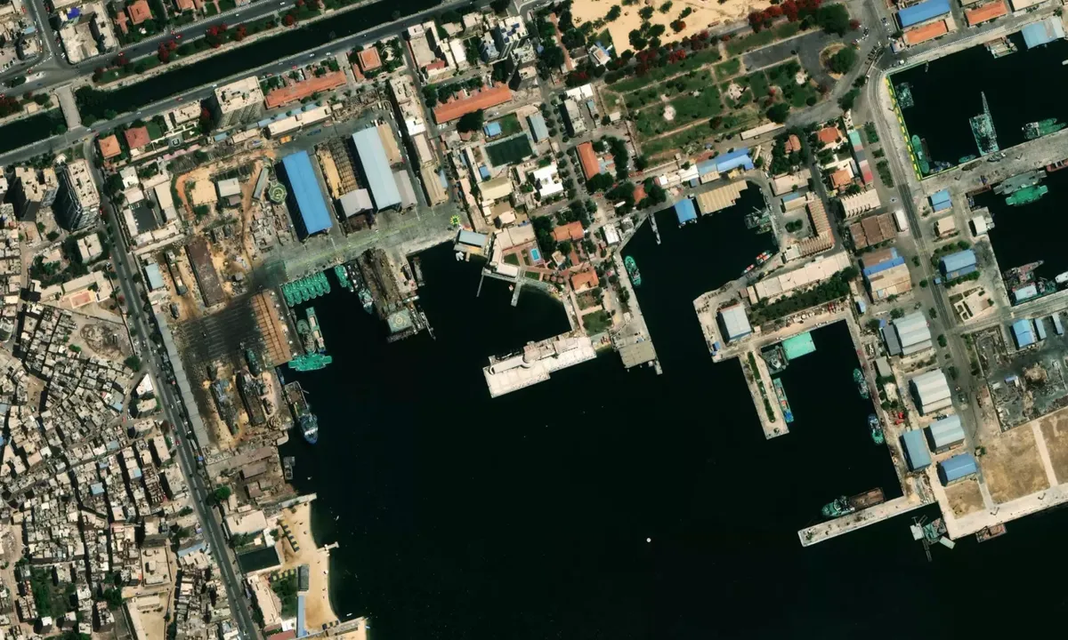 Flyfoto av Ismailia Yacht Club