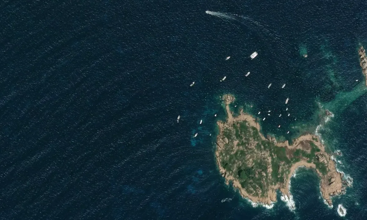 Flyfoto av Isola dell'Ogliastra 1