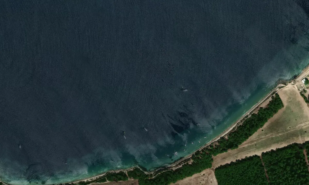 Flyfoto av Isola di San Pietro