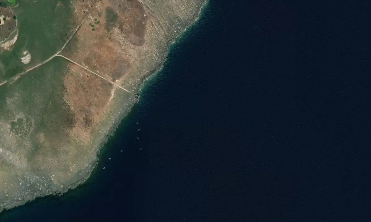 Flyfoto av Isola di Sant'Andrea