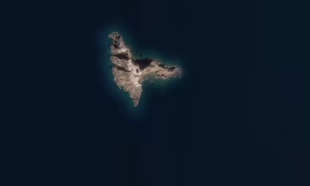 Flyfoto av Isola di Troia
