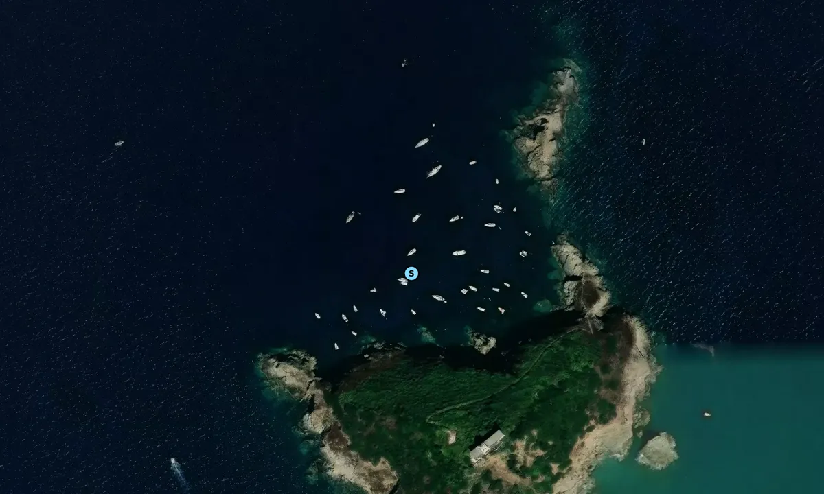 Satelite image of Isola Palmaiola North