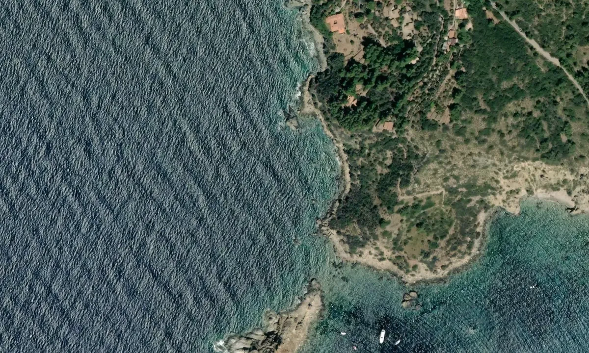 Satelite image of Isola Rossa - Grosseto