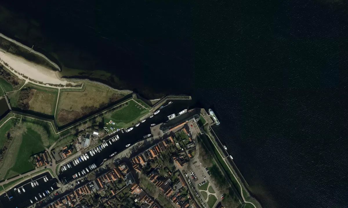 Satelite image of Jachtclub Veere - Zeeland