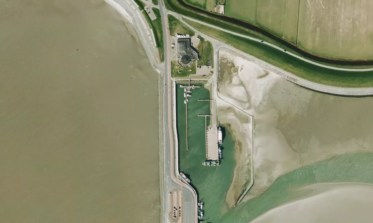 Flyfoto av Jachthaven Ameland