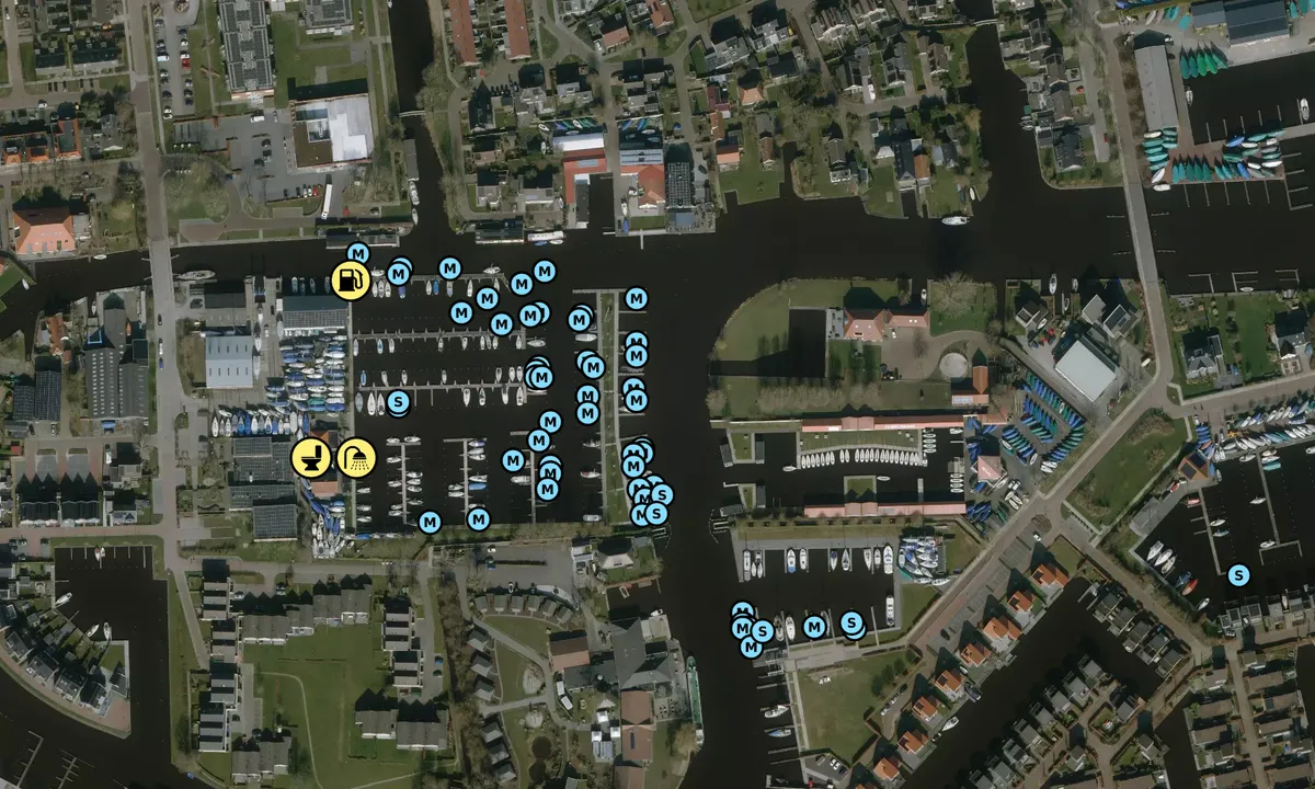 Satelite image of Jachthaven de Eendracht