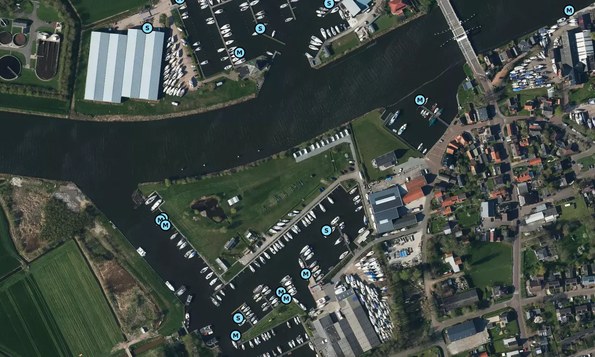 Satelite image of Jachthaven De Vrijheid