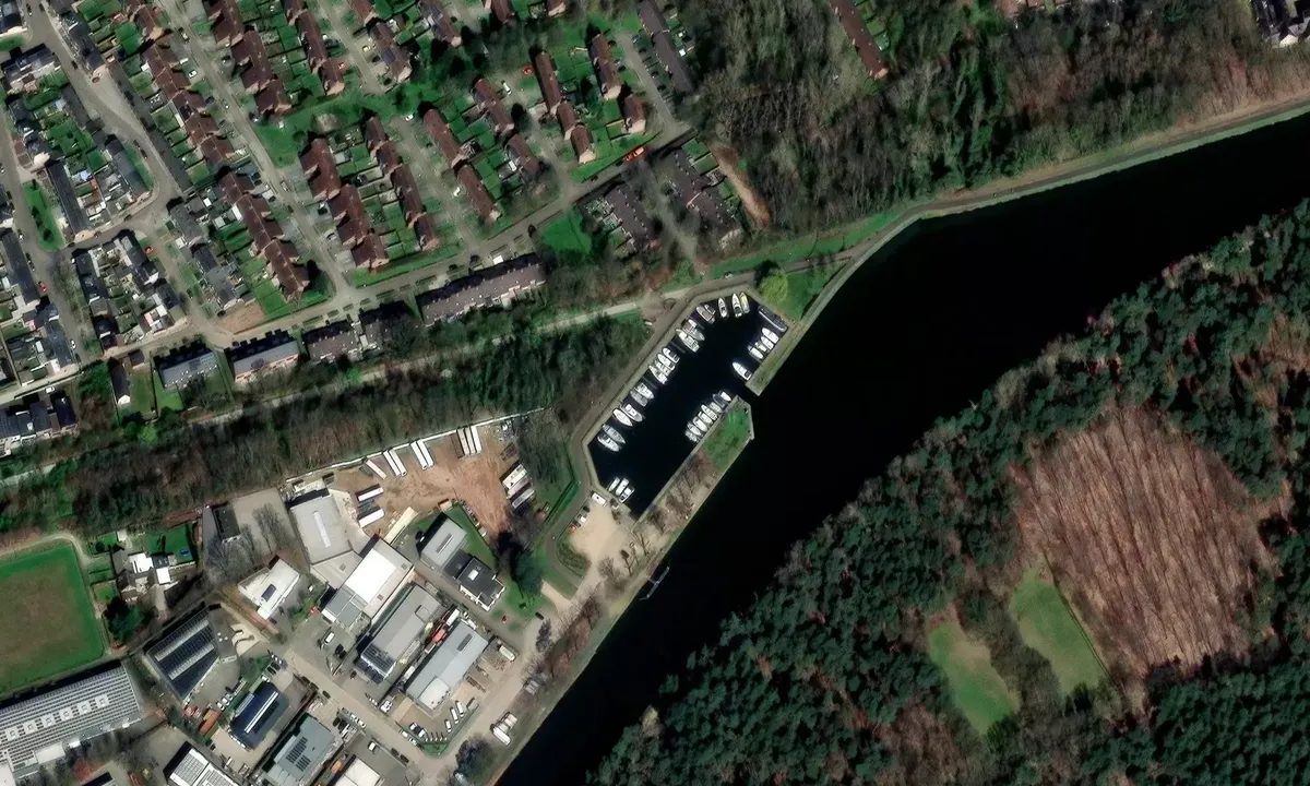 Satelite image of Jachthaven Herentals Bar Goose