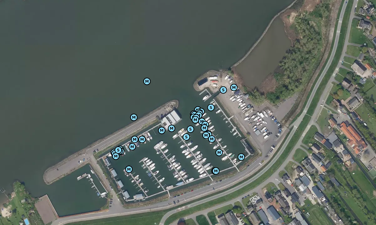 Satelite image of Jachthaven Liesveld