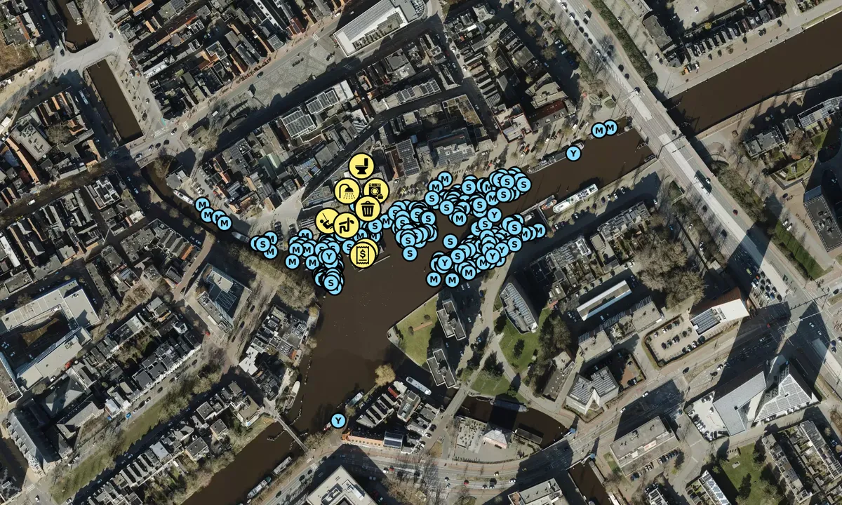 Satelite image of Jachthaven Oosterhaven