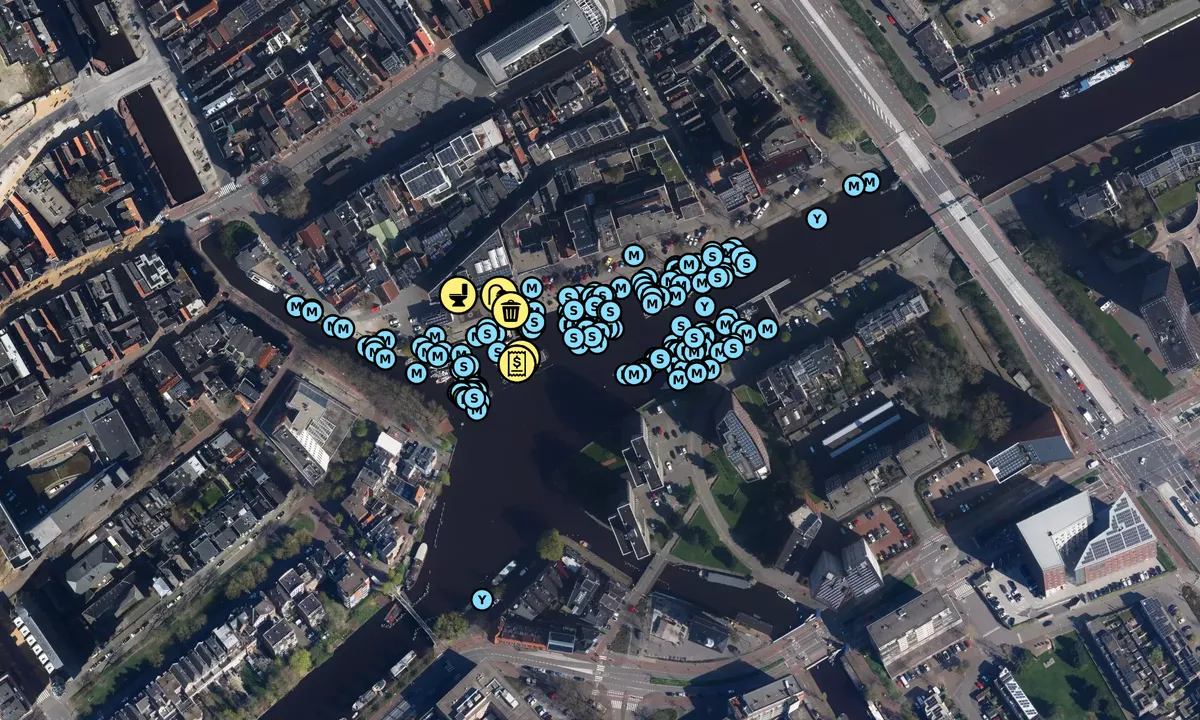 Satelite image of Jachthaven Oosterhaven