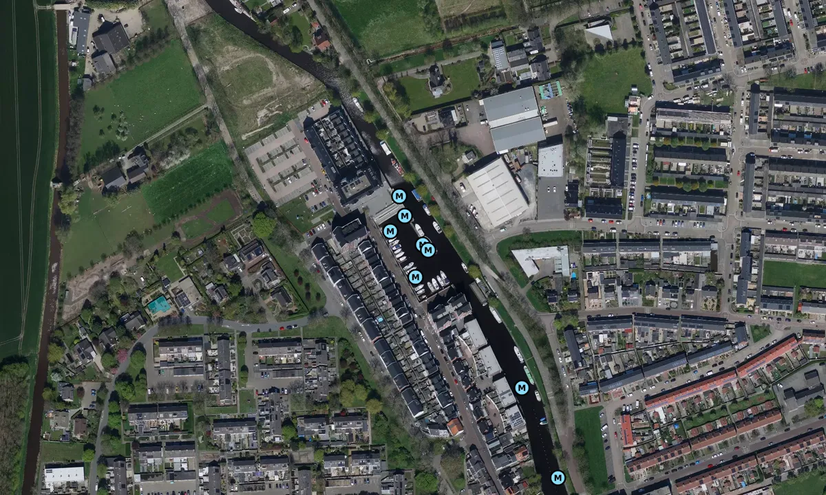 Satelite image of Jachthaven Oudenbosch