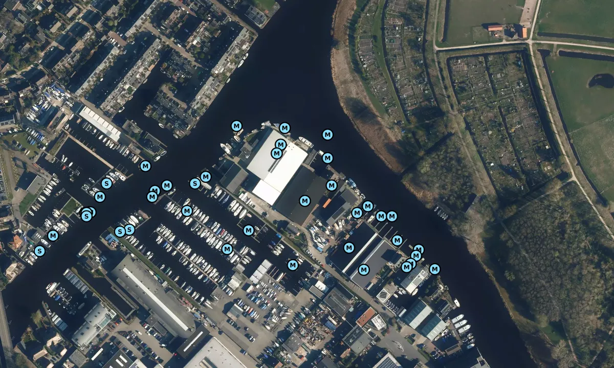 Satelite image of Jachthaven Ouwehand