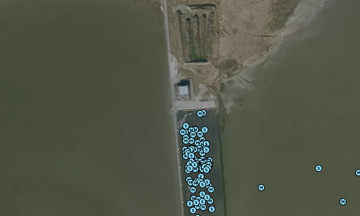 Satelite image of Jachthaven Schiermonnikoog - Friesland