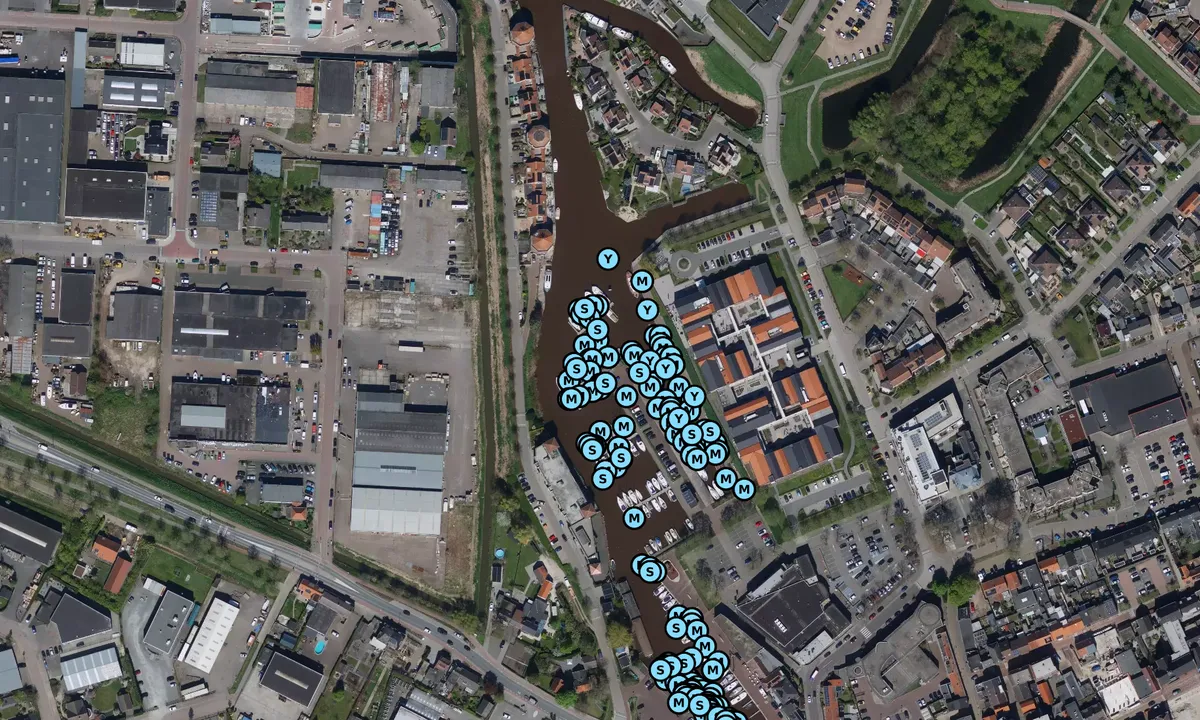 Satelite image of Jachthaven Steenbergen - Noord-Brabant