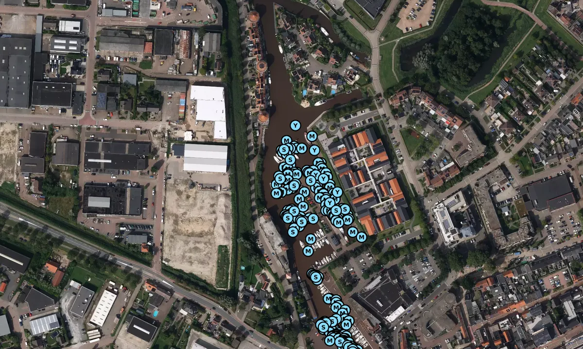 Satelite image of Jachthaven Steenbergen - Noord-Brabant
