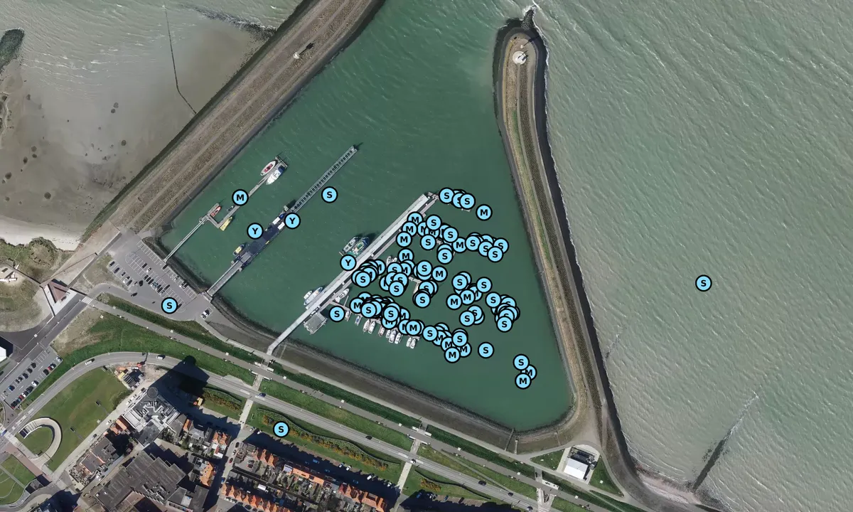 Satelite image of Jachthaven Terneuzen
