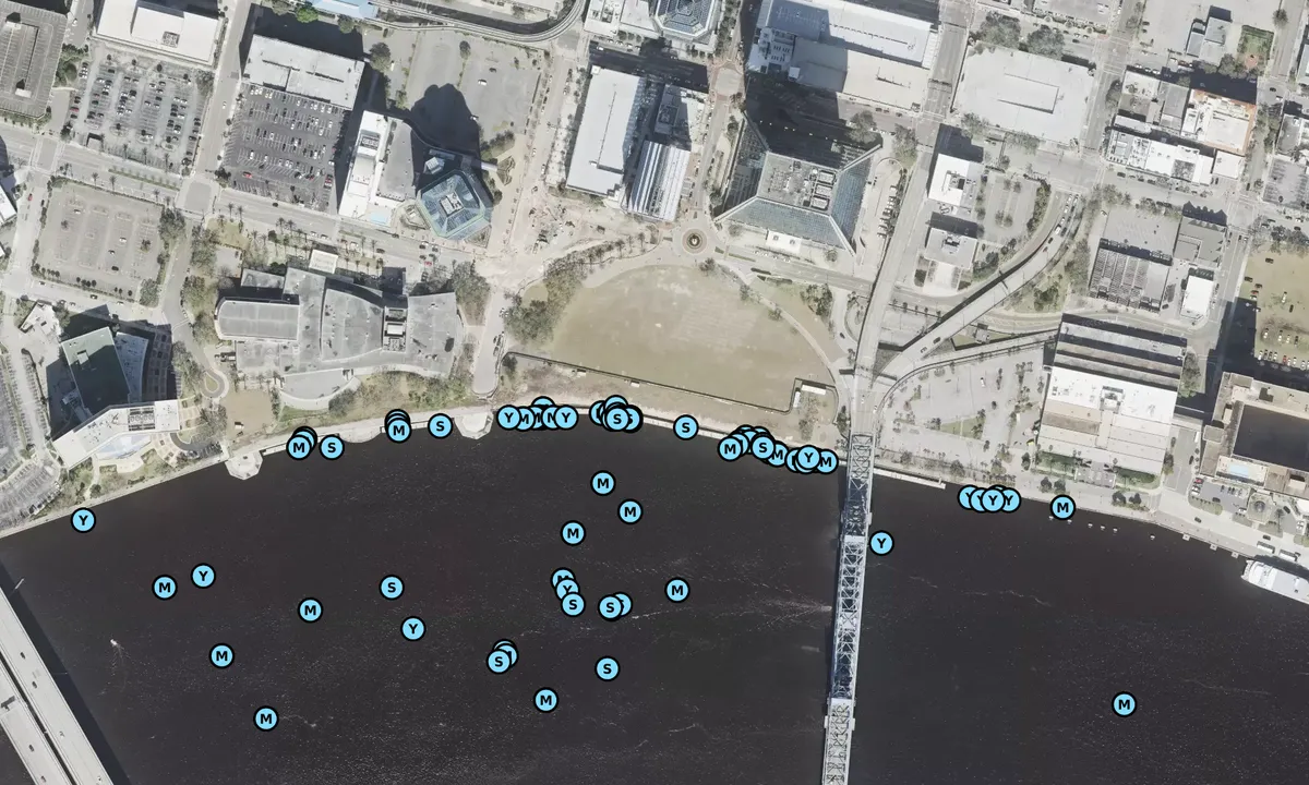 Satelite image of Jacksonville Landings