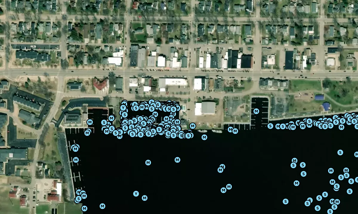 Satelite image of Jacobson Marina Resort, Inc.