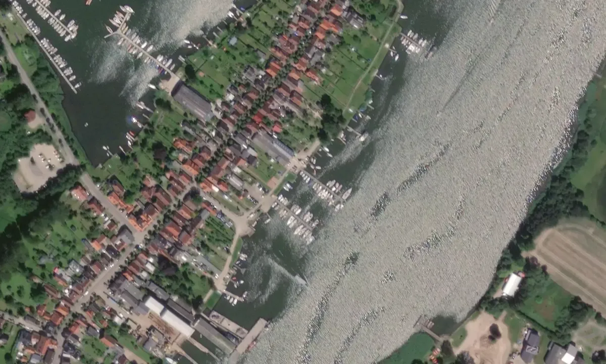 Flyfoto av Jaich Hafen Arnis