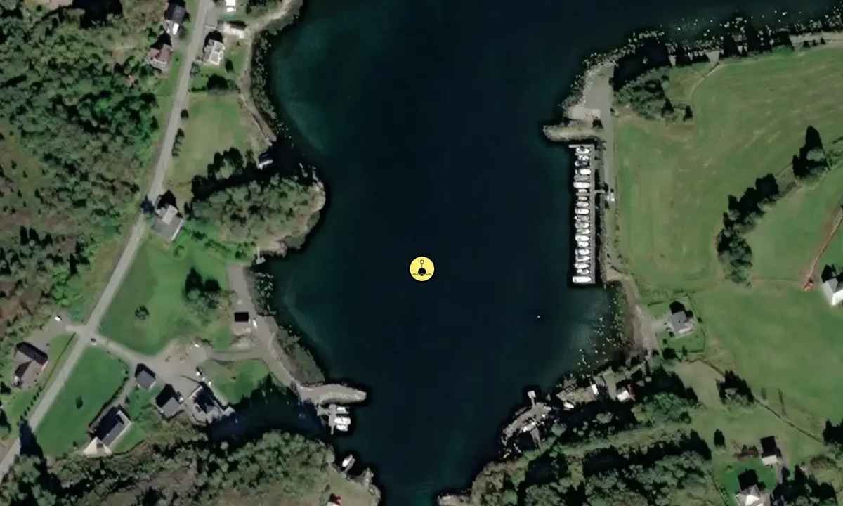 Satelite image of Jakthammaren - bøye leies ut